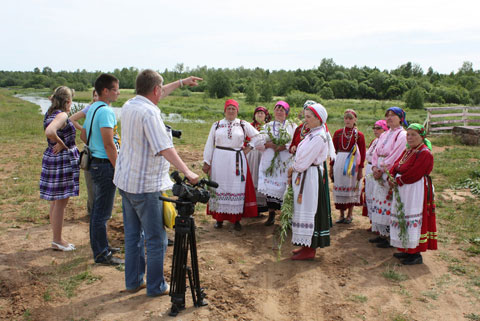 Обсуждение съёмочного процесса