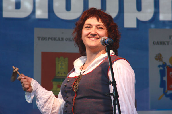 Марина Кирпу - руководитель финского семейного вокального ансамбля из Тверской области