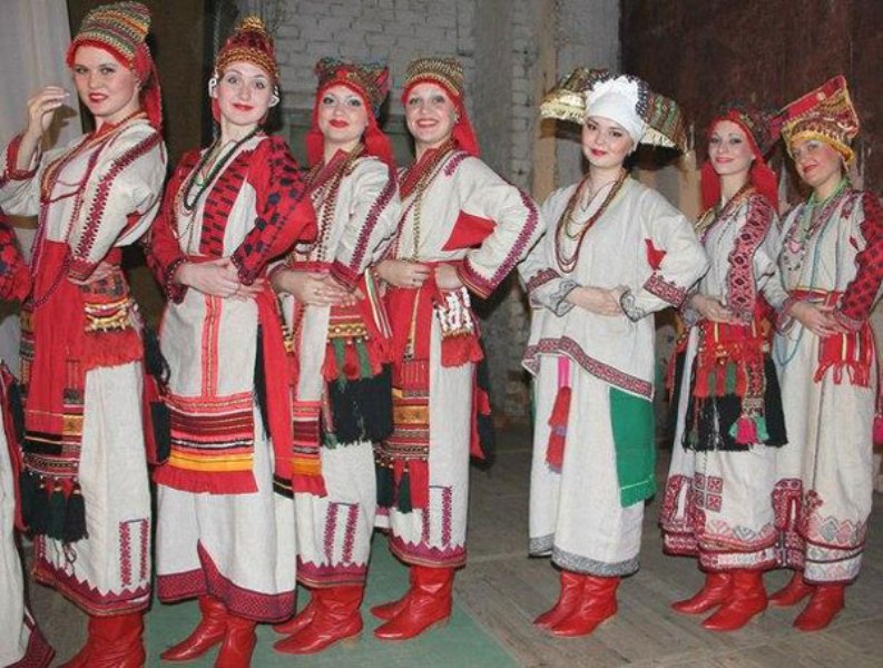 Современные Женские Мордовские Костюмы Эрзя Купить Взрослый