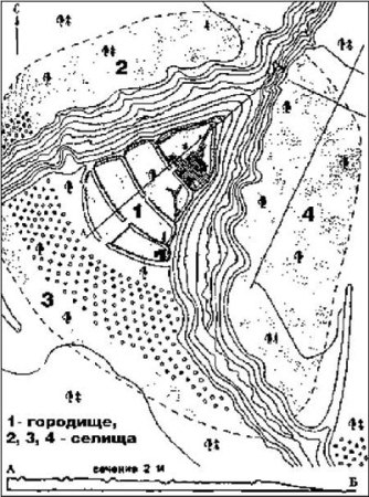 Карта городище пенза