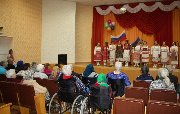 Удмуртские мелодии впервые прозвучали в Тентюковском доме-интернате для престарелых и инвалидов 