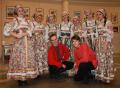 Участники фестиваля финно-угорской молодежи "Нас подружила Москва"