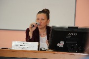 Выступает лектор-эксперт по межэтнической журналистике Маргарита Лянге 