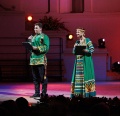 Специально приглашённые из Республики Коми ведущие гала-концерта Денис Рассыхаев и Светлана Малькова