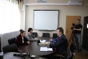 Встреча с министром Минкомсвязи Республики Коми М.Ю. Порядиным